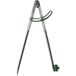 Taliaplast - Compas à charnière pour porte-crayon avec 1/4 de cercle - Longueur 250 mm