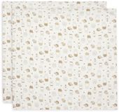 Jollein Hydrofiele Doek Large - 115x115cm - Miffy Family Farm - 2 Stuks