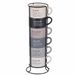 Villa d'Este Home Tivoli Victionary Espressokopjes van porselein, 90 ml, 6 stuks