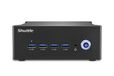 Shuttle Nano PC NT10H5, Intel Core Ultra 5 125H, Intel Arc Graphics, 2x HDMI, 2x USB 4.0 (DP), 2x 2.5GbE LAN, VESA, 24/7 Use