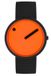 Picto Ocean Ghost Nets Signal Orange / Mata Ray Black Designhorloge - Oranje Zwart - R44007-R006 - Herenhorloge - 40mm