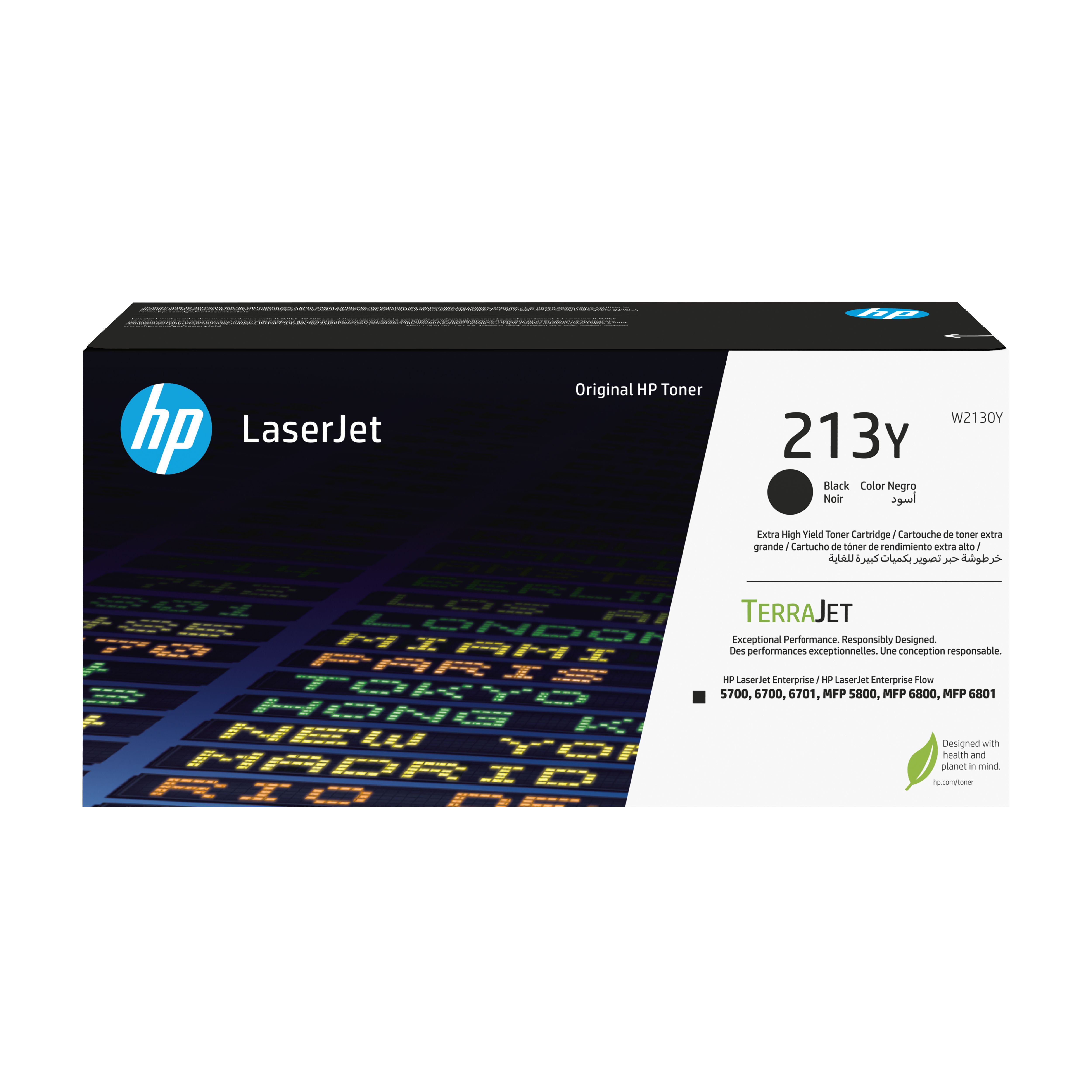 HP 213Y Black Toner Cartridge - High Yield - Original