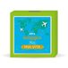 LINA OFFICINE GRAFICHE CREATIVE Geldspaarder van hout met opschrift "For The Travel Of My Life"