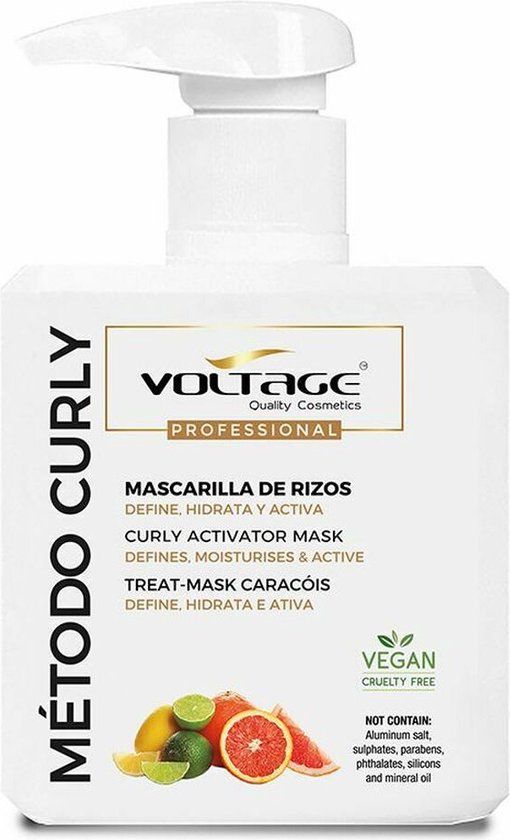 Masque Voltage Haarmasker Voltage Curly Afgetekende en gedefinieerde krullen (200 ml)