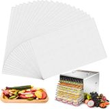 Merkloos / Sans marque BeltAvenue Holding B.V. 20-delige verdrogerfilms – 28x20cm – Siliconen – Herbruikbaar – Wit