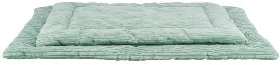 Trixie Hondenmand Vital Jonna - Ribfluweel - Grijs - 80x60 cm - M - Orthopedisch
