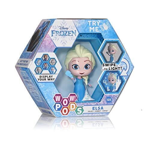 WOW! PODS Elsa - Frozen 2 | Officiële Disney Light-Up Bobble-Head Collectable Figuur