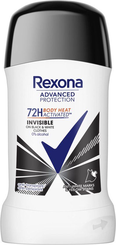 Rexona Deodorant Stick Invisible 50 ml - Vrouwen