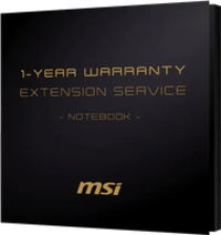 MSI 1 Year Warranty Extension Service for Notebooks