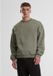 Urban Classics Fluffy Crewneck sweater/trui - M - Olijfgroen