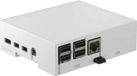 ABS-behuizing voor Raspberry Pi 4, geschikt voor industriële toepassingen, zelfblusbaar, gris