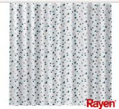 Rayen Douchegordijn 180x200 cm - Polyester - wit