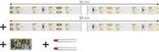 TAMS Elektronik 53-01450-02-C LED-strip Rijrichtingafhankelijk, Dimmen, Schakelen Met module Warm-wit 1 set(s)