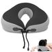 Coussin de massage appui-tête de massage - Mousse à mémoire de forme - Réglable - Avec trou pour la tête