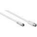 S-Impuls F (m) - Coax IEC (v) coaxkabel / Blanc - 10 mètre