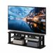 Furinno THE Entertainment Center TV Stand modern Short 43.3"(W) x13.4"(H) x13.1"(D) zwart