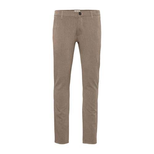 Solid Solid slim fit chino TOFrederic lichtbruin