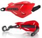 Acerbis Moto Handbeschermers, Rood/Zwart, Maat Unifit