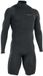 Ion Element 2/2 Mm Long Sleeve Shorty Met Rits Aan De Voorkant Zwart XS Man