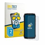 BROTECT - Screenprotector voor Ulefone RugKing 4 Pro - Folie Beschermfolie matte 2 Stuks