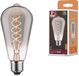 Paulmann Rustic Shine Standaard 230 V LED-kolf E27 Draad in S-vorm 170lm 4,2W 1800K dimbaar Rookglas