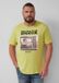s.Oliver - T-shirt pour homme avec imprimé Discovery™ - vert citron - XXL