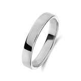 Lucardi Heren Zilveren liefdesring heren - Ring - 925 Zilver - Zilverkleurig - 21.50 / 68 mm