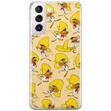 ERT GROUP mobiel telefoonhoesje voor Samsung S21 origineel en officieel erkend Looney Tunes patroon Speedy Gonzales 001 aangepast aan de vorm van de mobiele telefoon, hoesje is gemaakt van TPU