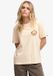 Superdry Crest Embellished T-shirt Dames Katoen Natuurlijk Crème Maat 8