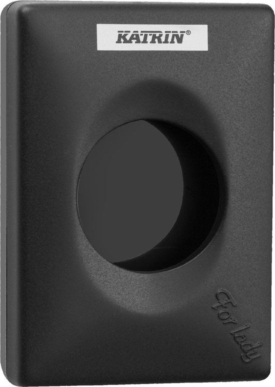 Katrin 92247 Dameshygiënezakjes Dispenser - Zwart