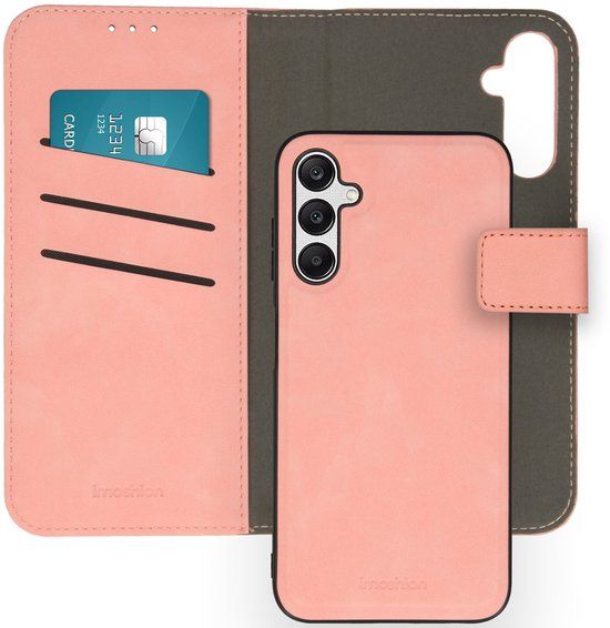 imoshion Hoesje - Geschikt voor Samsung Galaxy A25 (5G) - Uitneembare 2-in-1 Luxe Bookcase - Roze