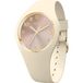 Ice Watch ICE champagne - Almond cappuccino 025928 Montre - Silicone - Crème - Ø 37 mm