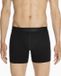 HOM HO1 long boxer briefs (1-pack) - heren boxer lang met horizontale gulp - zwart