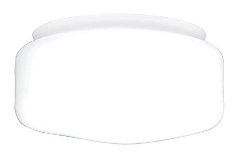 Westinghouse Lighting 8704240 lampenkap - 13 cm - gesatineerd glas - wit