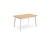 INNOVATION HOME FURNISH S.L. Table à manger effet bois de chêne 140x90x75cm