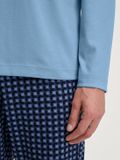 CALIDA Heren Pyjama Lang Katoen S Glacier Lake