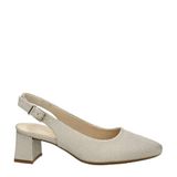 Gabor Gabor leren slingback pumps goud