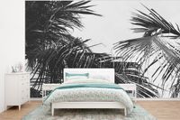 Nr1Wallpaper Fotobehang Palmbladeren - Natuur - Vintage - Palmboom - 295 x 220 cm - Vlies