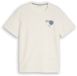 Tom Tailor T-shirt met borduursel Maat L Gardenia White