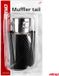 AMiO Silencieux d'échappement Embout décoratif Inox Raccord 89mm Carbone