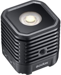 Godox WL4B Zwart Zaklantaarn 5600K USB Ingebouwde accu