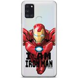 ERT GROUP mobiel telefoonhoesje voor Samsung A21s origineel en officieel erkend Marvel patroon Iron Man 029