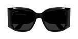 Balenciaga Bb0443s Lunettes de soleil femme noir papillon gris 58mm