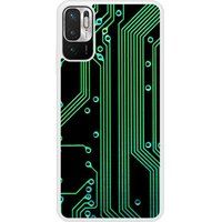 Xiaomi Redmi Note Texture circuit geek Verstevigd hoesje met sublimatie bedrukking