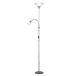 Reality Lampen R4393-87 Schijnwerper, Met Leesarm, Zilverkleurig