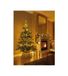 Kaemingk Decoris Kerstboomrok/kerstboommand - bruin - wilg hout - D70 x H28 cm - voor een kerstboom tot 240 cm