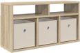 vidaXL Meuble bas - 72 x 22,5 x 38 cm - Chêne Sonoma