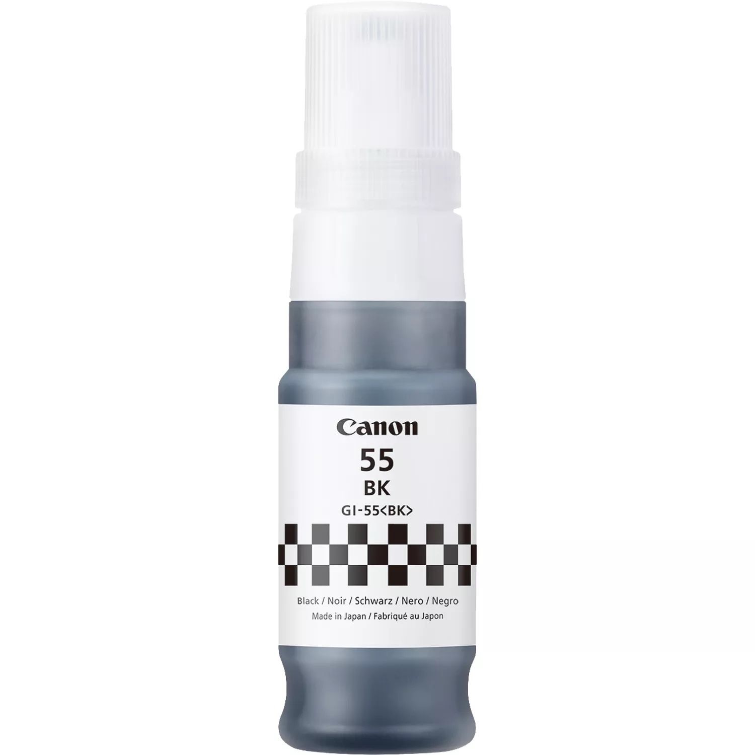 Canon GI-55BK Zwart Inktcartridge - Origineel - 70ml - Geschikt voor MAXIFY GX1050/GX2050