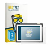 BROTECT - Screenprotector voor Nixplay Klassischer 10.1" HD-Touchscreen - Folie Beschermfolie Beschermglas matte 3 Stuks