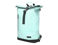 Antartik Waterdichte tas, oprolbaar, casual design, turquoise, 480 x 130 x 280 mm., Turkoois, L, Casual